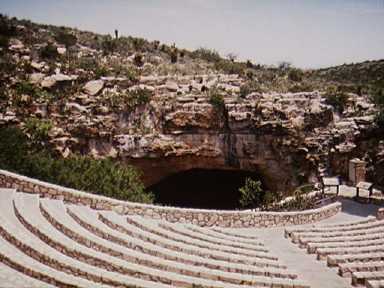 Entrance to Carlsbad Caverns