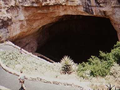Carlsbad Caverns Entrance Close-up
